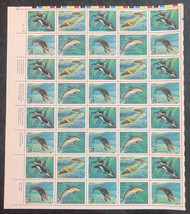 #2508 - 2511 VF/XF OG NH, 25c Creatures of the Sea Full Sheet, pretty sheet, CHOICE!
