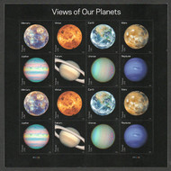 #5069 - 5076 VF NH, Views of Our Planets Full Sheet, very neat! STOCK PHOTO