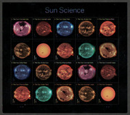 #5598 - 5607 VF NH, Forever Sun Science Full Sheet, very neat! STOCK PHOTO