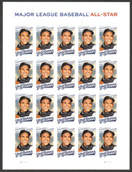 #5608 VF/XF NH, Forever Yogi Berra Full Sheet, very neat, SELECT!