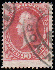 # 166 Fine, town cancel, fresh color!