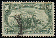 # 291 F-VF, rich cancel, fresh color!