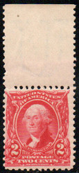 # 301 F-VF OG NH, single w/ large top salvage, neat!