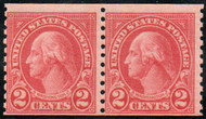 # 599A Fine+ OG NH, Pair, post office fresh!