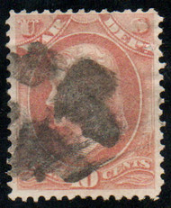 #O 88 F-VF, cross roads cancel, fresh color!