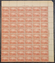 # 372 F-VF OG NH, 2c Hudson-Fulton Celebration Sheet of 50, vivid color!