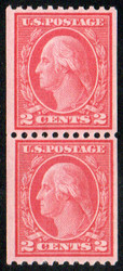 # 450 VF OG NH, Pair, bold color!