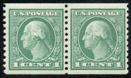 # 452 VF OG NH, Pair, vivid color!