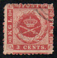 DWI # 3 F-VF, light cancel, vibrant color!