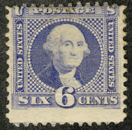 # 115 Fine OG LH, stunning stamp with color that just jumps of f the page,  SUPER NICE!