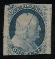 #   7 Fine+, light town cancel, vivid color!