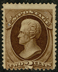 # 157 Fine OG H, fresh color, nice stamp
