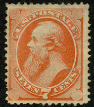 # 160 F/VF+ OG Hr, fresh bold color, full gum, a very nice mint stamp, Choice!
