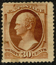 # 217 F/VF JUMBO OG Hr, large stamp, nice color, great shade!