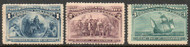 # 230 - 32 Fine to VF OG H, 2c thin, others sound, bold color set!