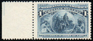 # 230 VF JUMBO OG NH, w/ selvage, fresh color!
