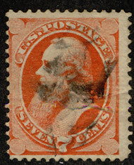# 138 Fine, super fresh color, clear grill, nice looking stamp, priced to sell