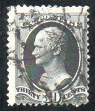 # 154 Fine, town cancel, bold color!