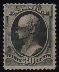 # 154 F-VF, light cancel, bold color!