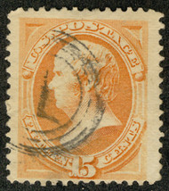 # 163 F/VF+ JUMBO, large stamp, super colors, Wonderfully Fresh!