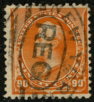 # 229 VF, bright color, nicer cancel, fresh!