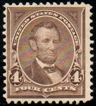 # 269 F-VF OG H, nice stamp!