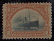 # 299 F-VF OG VLH, small crease, rich color!