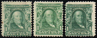# 300 Fine+ OG H/Hr/NH Set of 3 different shades, neat!