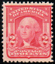 # 319b F-VF OG NH, pretty color!