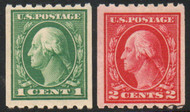 # 410 - 11 F-VF OG H, vivid color set!