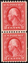 # 442 VF OG NH, Pair, fresh color!
