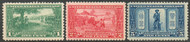 # 617 - 619 VF OG NH, eye popping color set!