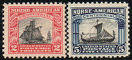 # 620 - 21 VF OG NH, bold color set!