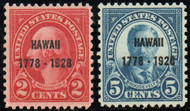 # 647 - 48 VF OG NH, nice color set!