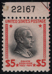 # 834 VF OG NH, with plate number, Nice!