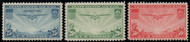 #C 20 - 22 VF/XF OG NH, vivid color set, post office fresh, SELECT!