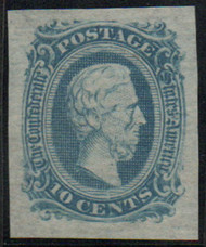 Confed #11 VF mint, no gum, vivid color!