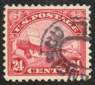 #C  6 VF, town cancel, vibrant color!
