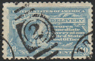 #E10 VF, bold cancels, pretty color!