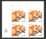 #3036 VF/XF NH, Plate Block of 4 w/ corner margin, very neat, CHOICE!