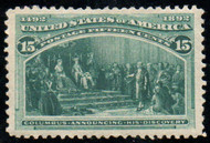 # 238 XF OG H, tiny thin, terrific centering, CHOICE!