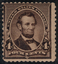 # 222 Fine+ OG NH, small glazed spot, bold color!