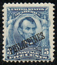 Philip #230 F-VF OG Hr, pretty color!