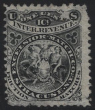 #RO 82b Fine+, appears unused, thin as usual, rich color!