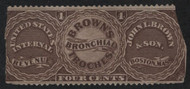 #RS 41a F-VF, appears unused, missing margins as shown, very rare piece!