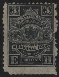 #RS104d Fine+, appears unused, small thin as usual, rich color!