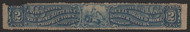 #RS128d F-VF, appears unused, small faults as usual, vibrant color, Nice!