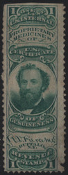 #RS189d F-VF, appears unused small thin, robust color!