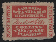 #RS262d F-VF, appears unused, tear and thinning as usual, vivid color!