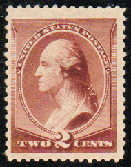 # 210 VF JUMBO OG H, terrific color!